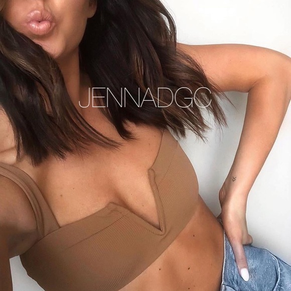 L*space lee lee top and Frenchi bottom in camel - Picture 4 of 8